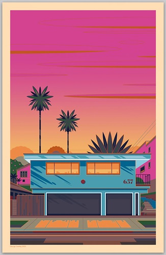 Dingbat House On Sunset (First Edition) by George Townley