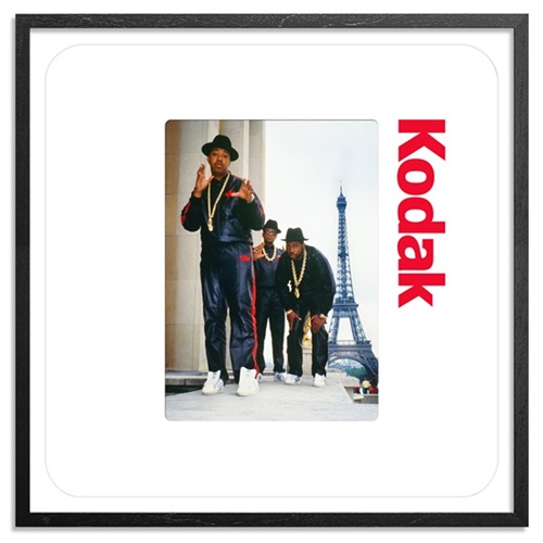 Run DMC - Paris 1987 (24 x 24 Inch Edition) by Ricky Powell