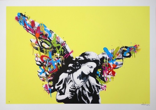Angel (Acid Yellow) by Martin Whatson