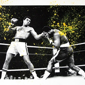 Grand Ali (Yellow) by Mr Brainwash