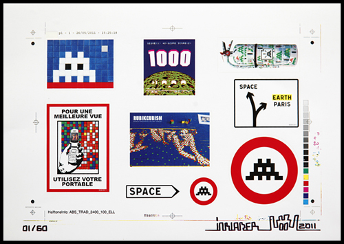 Sticker Sheet  by Space Invader