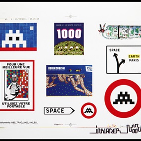 Sticker Sheet by Space Invader