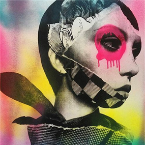 Checker Face Floral by DAIN