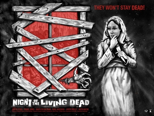 Night Of The Living Dead (Variant) by Zeb Love