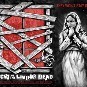 Night Of The Living Dead (Variant) by Zeb Love