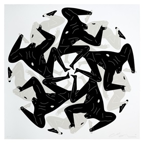 Flowers Of Evil: There Is An End To Everything (White) by Cleon Peterson