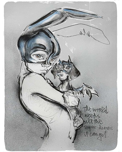 The World Needs All The Super-Heroes It Can Get (First Edition) by Hera