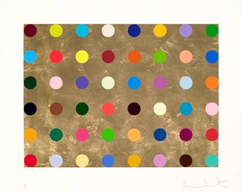 Gold Thioglucose  by Damien Hirst