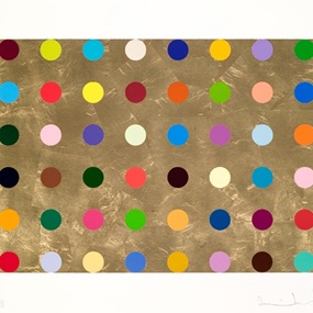 Gold Thioglucose by Damien Hirst