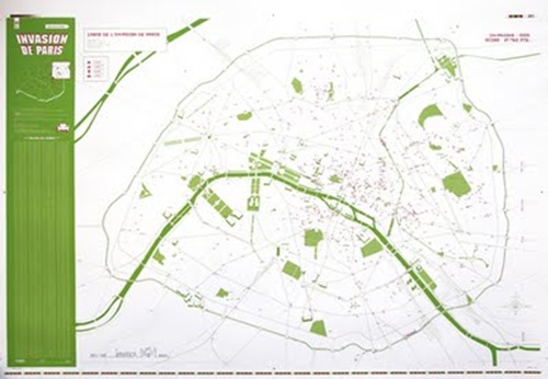 Invasion Map Paris v2.0 (#20)  by Space Invader