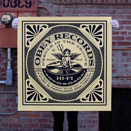 Satangelic Sounds  by Shepard Fairey