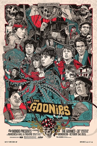 The Goonies  by Tyler Stout