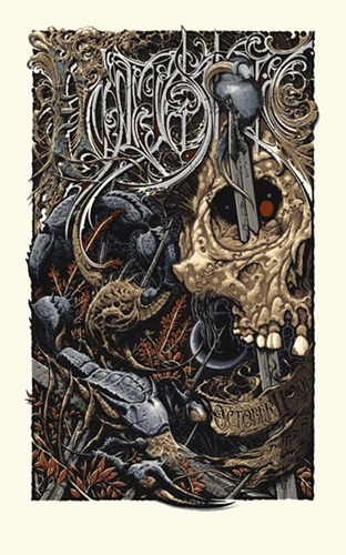 Hyperstoic Poster (Osprey Version) by Aaron Horkey | Pushead