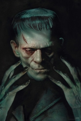 Frankenstein (Art Print) by Greg Staples