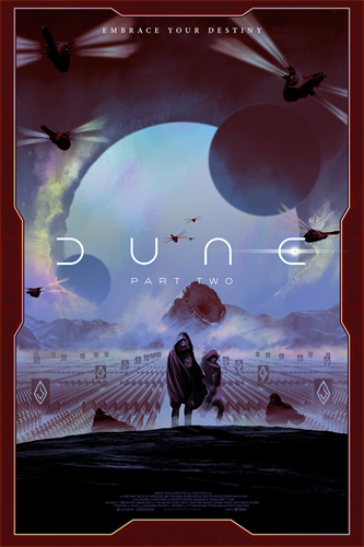 Dune: Part 2 (Foil Variant) by Matt Griffin