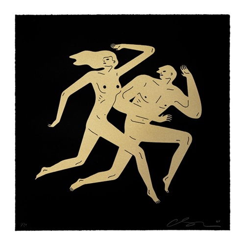 Exile (Black & Gold) by Cleon Peterson