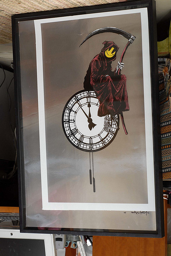 Grin Reaper (Artist Proof) by Banksy