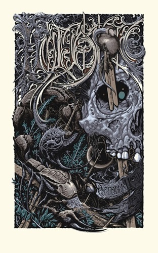 Hyperstoic Poster (Pus Version) by Aaron Horkey | Pushead