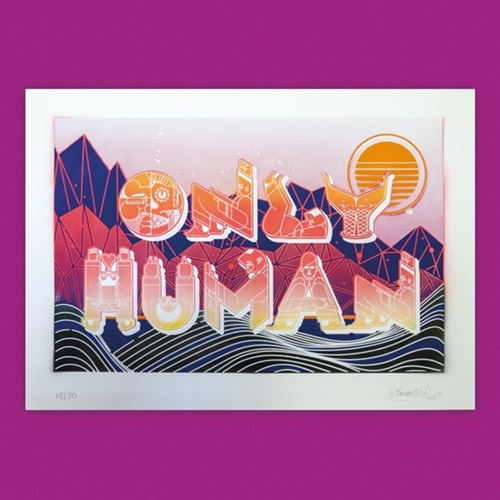 Only Human (Hand Finished) by How & Nosm