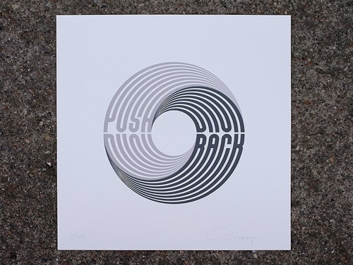 Push Back (Grey) by Gary Stranger