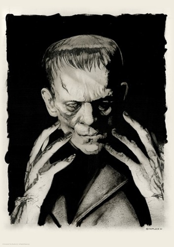 Frankenstein (Original Art) by Greg Staples