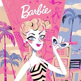 Barbie (Foil Variant) by Flavia Sorrentino