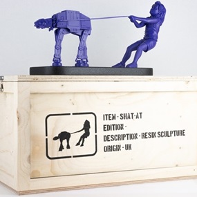 Shat-At (Sculpture) (Grape) by Eelus