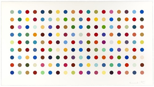 Tetrahydrocannabinol  by Damien Hirst