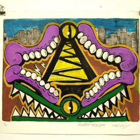 Eye For Eye, Tooth For Tooth (Hand-Coloured) by Sweet Toof | Rowdy