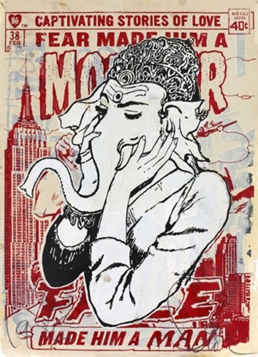Captivating Ganesha (First Edition) by Faile