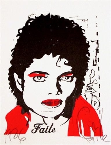 Michael Jackson  by Faile