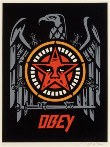 Slayer Eagle  by Shepard Fairey