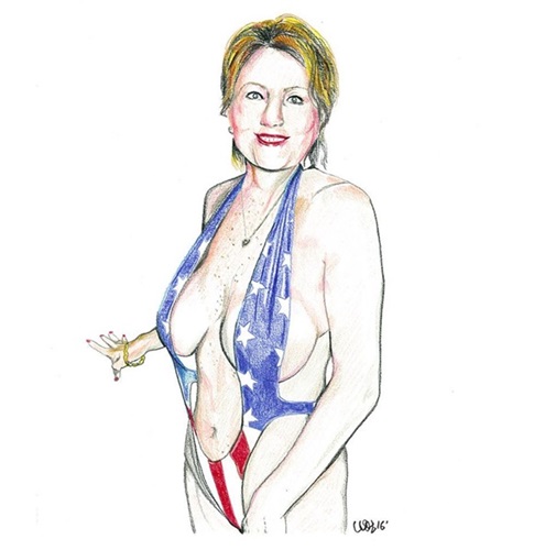 Stupid Sexy Hillary  by Lushsux