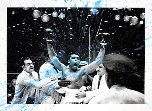 Absolute Ali (Blue) by Mr Brainwash