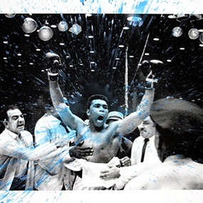 Absolute Ali (Blue) by Mr Brainwash