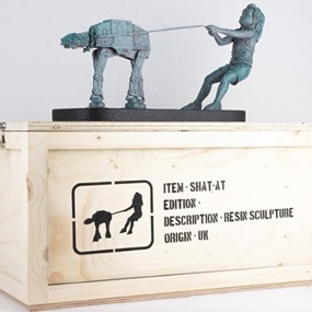 Shat-At (Sculpture) (Hand-Finished) by Eelus