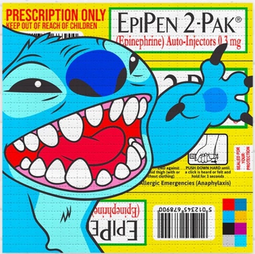 A Stitch In Time (Timed Blotter Edition) by Ben Frost