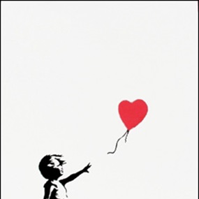 Girl With Balloon (Signed) by Banksy
