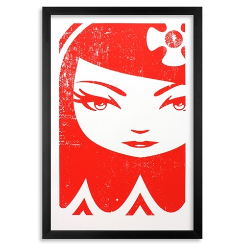 Ghost Girl Icon (Red) by Matt Siren