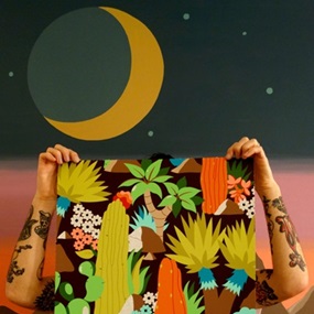 Technicolor Moon (Sparkle) by Dabs Myla