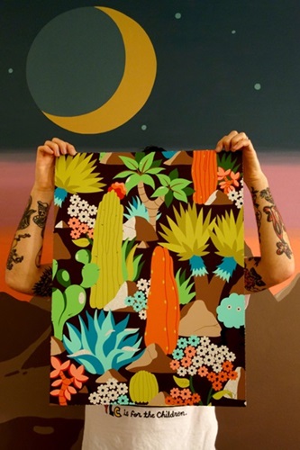 Technicolor Moon (Sparkle) by Dabs Myla