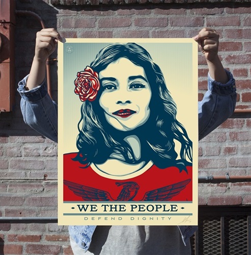 Defend Dignity (Standard Edition) by Shepard Fairey