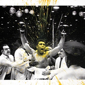 Absolute Ali (Yellow) by Mr Brainwash