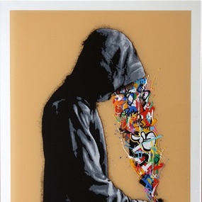 Connection (Warm Yellow Acrylic) by Martin Whatson