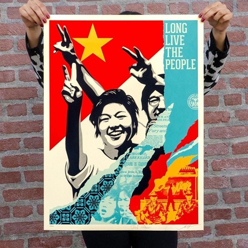 Long Live The People  by Shepard Fairey