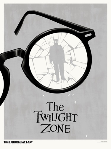 The Twilight Zone: Time Enough At Last (Variant) by Phantom City Creative