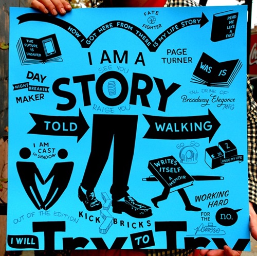 Story Told Walking  by Steve Powers