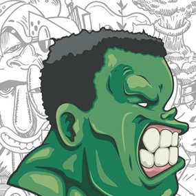 Hulk (No Need For Alarm) by Hebru Brantley