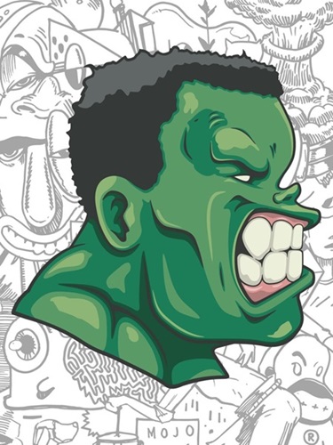 Hulk (No Need For Alarm) by Hebru Brantley