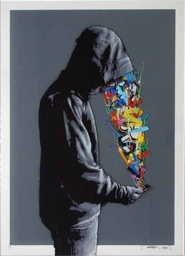 Connection (Grey Acrylic) by Martin Whatson
